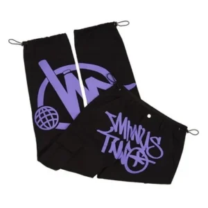 (Purple Logo) Black Graff Cargos