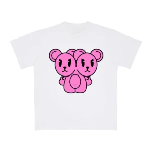 Minus Two Pink Angry Mascot Tee