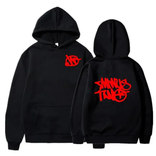 Basic Black Minus Two Hoodie