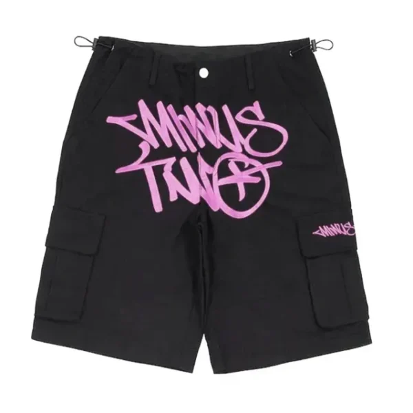 Minus Two Pink Black Edition Shorts