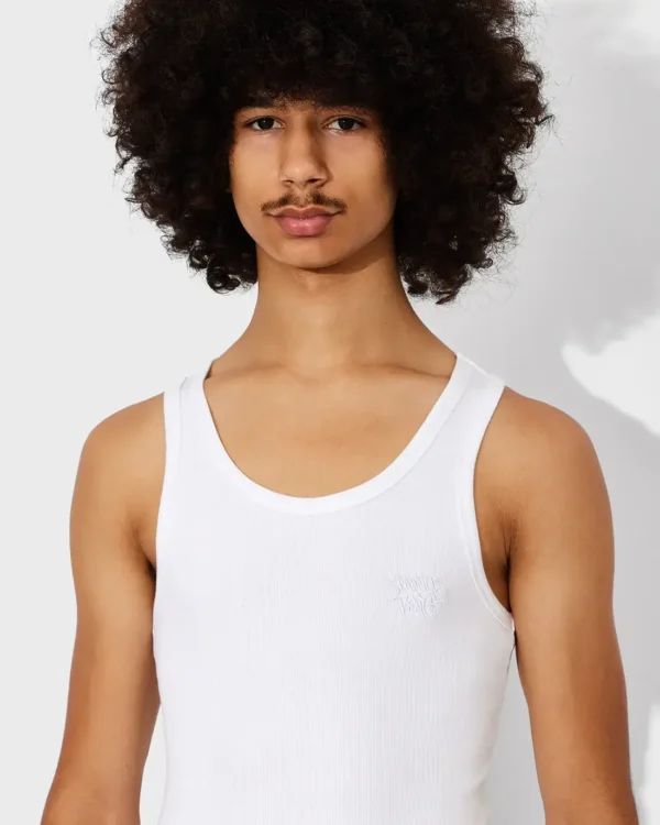Minus Two Logo Empilé Blanc Tops