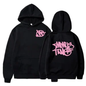 Purple Edition Minus Two Pink Hoodie